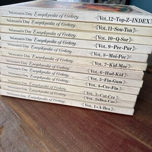 Women’s Day Encyclopedia of Cookery Vol 1–12 Complete 1966 Vintage Hardcover Set